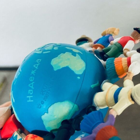 Hallmark UNICEF Globe Earth World Christmas Ornament - Picture 4 of 4